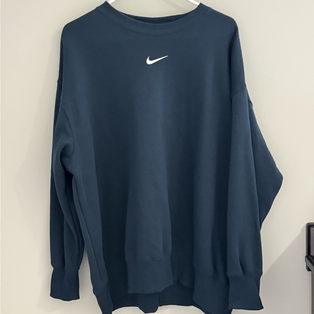 NWT Women’s Nike Phoenix Crewneck Sweatshirt Navy